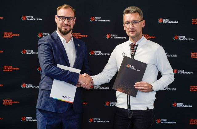 Superliga kontynuuje współpracę z firmą WERON
