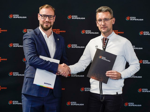 Superliga kontynuuje współpracę z firmą WERON