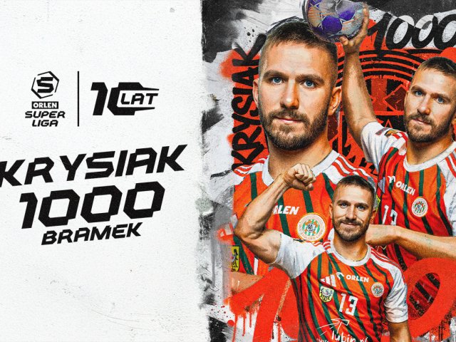  Dawid Krysiak w klubie 1 000 bramek ORLEN Superligi!