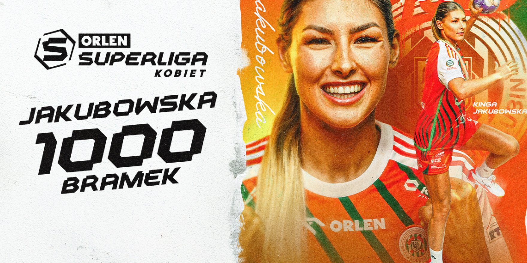 Kinga Jakubowska z 1 000 bramek w ORLEN Superlidze Kobiet!