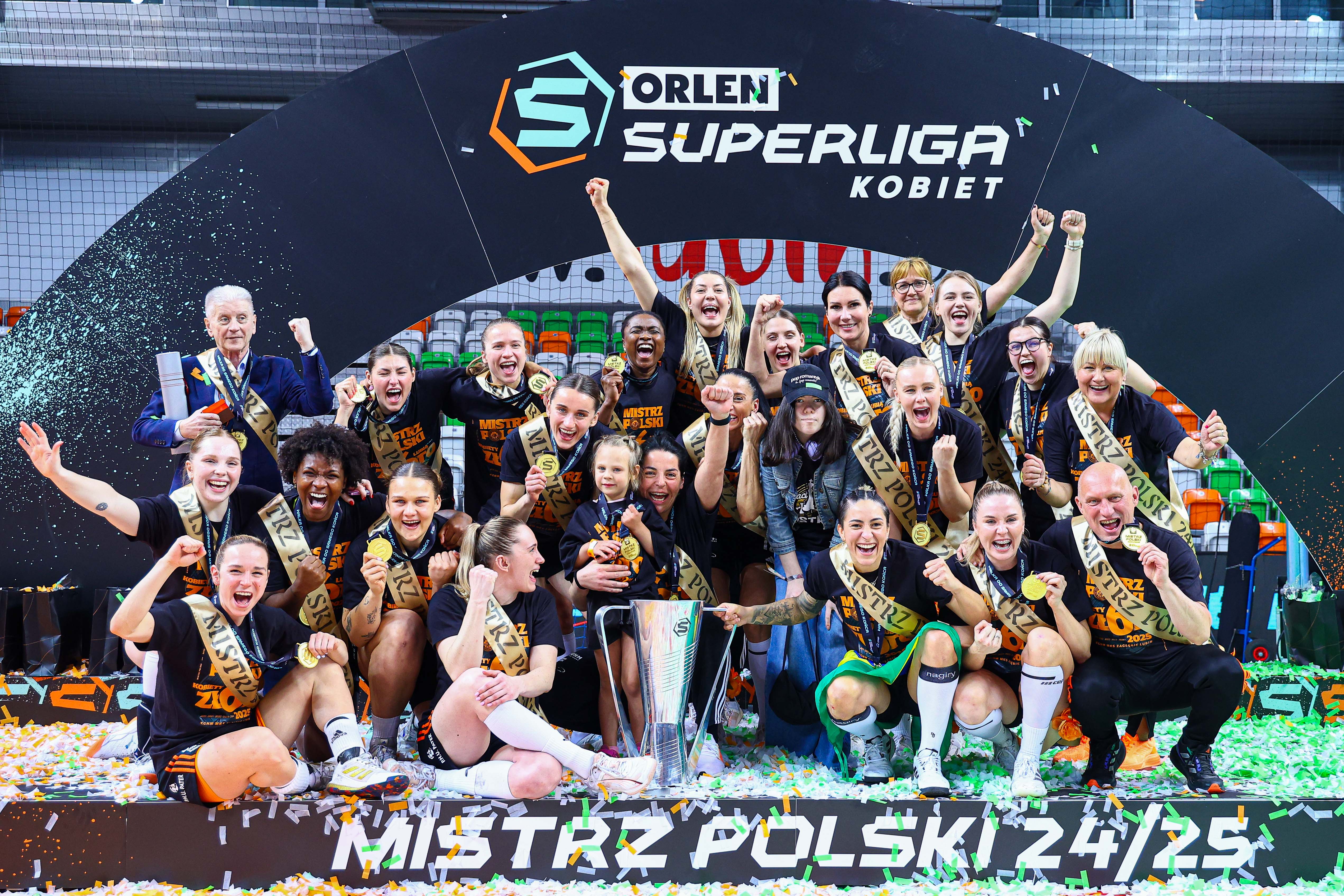 Podsumowanie sezonu 2024/25 w wykonaniu mistrzyń Polski