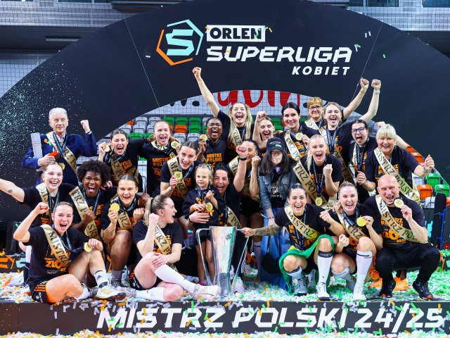 Podsumowanie sezonu 2024/25 w wykonaniu mistrzyń Polski