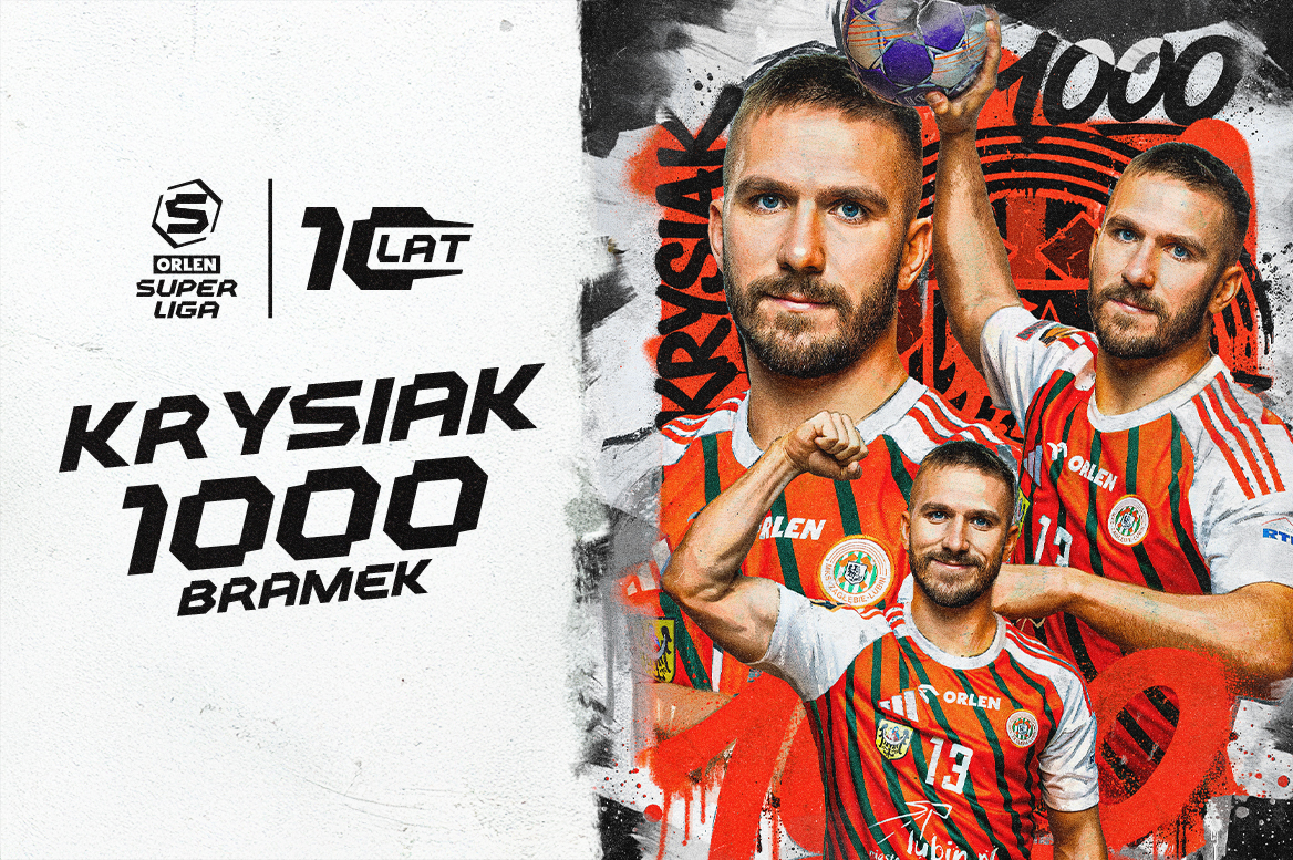  Dawid Krysiak w klubie 1 000 bramek ORLEN Superligi!