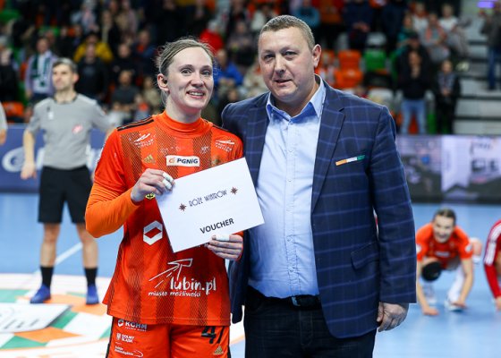 MKS Zagłębie Lubin – MKS FunFloor Perła Lublin 38:24 (19:9)